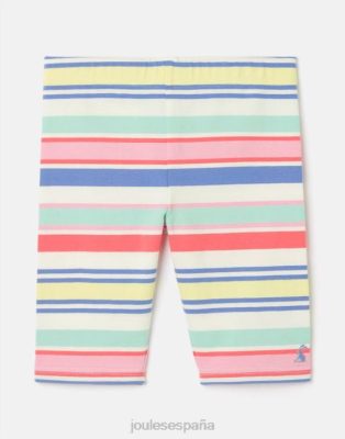 Joules España | Joules Legging corto de punto Cartwheel 2-12 años NZ402322 raya múltiple chicas