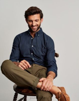Joules España | Joules camisa Oxford de corte clásico NZ402164 marina francesa hombres