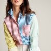 Joules España | Joules camisa amilla con hombros caídos NZ40263 raya de hotch potch mujer