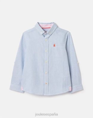 Joules España | Joules camisa oxford rayas 2-12 años NZ402348 raya azul chicos