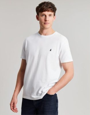 Joules España | Joules camiseta de punto denton NZ402166 blanco hombres