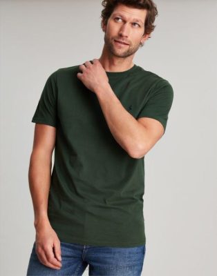 Joules España | Joules camiseta de punto denton NZ402198 verde carreras hombres