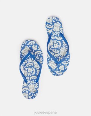 Joules España | Joules chanclas sunvale NZ402152 mosaico indio azul mujer