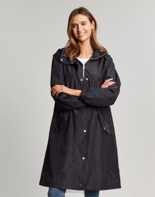 Joules España | Joules chaqueta plegable impermeable tenby NZ40214 leopardo ondulado mujer