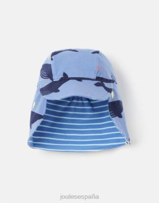Joules España | Joules gorro de punto con protector de cuello sonny 0-4 años NZ402397 ballena azul criaturas