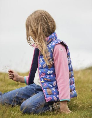 Joules España | Joules gruffalo flip it chaleco reversible 1-6 años NZ402260 azul chicas