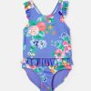 Joules España | Joules laurielle tankini 2-12 años NZ402319 flores azules chicas