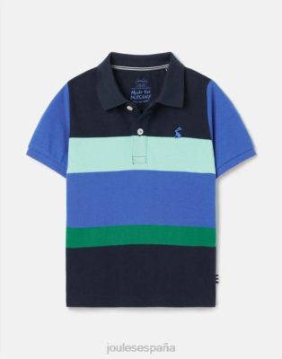 Joules España | Joules polo avellana rayas 2-12 años NZ402385 raya múltiple azul chicos