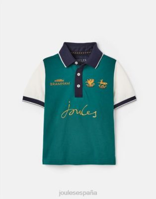 Joules España | Joules polo bramham unisex infantil 2-12 años NZ40284 Pacífico chicos