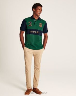 Joules España | Joules polo con adornos NZ402221 verde hombres
