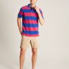 Joules España | Joules polo de avellana NZ402204 raya rosa azul medio hombres