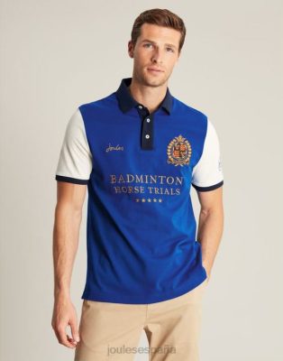 Joules España | Joules polo de bádminton NZ402176 azul hombres