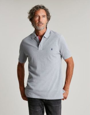 Joules España | Joules polo de madera NZ402182 marga gris hombres