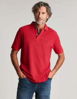 Joules España | Joules polo de madera NZ402193 chile rojo hombres