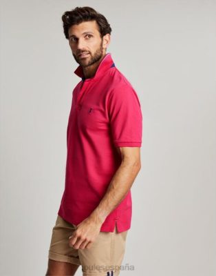 Joules España | Joules polo de madera NZ402196 frambuesa profunda hombres