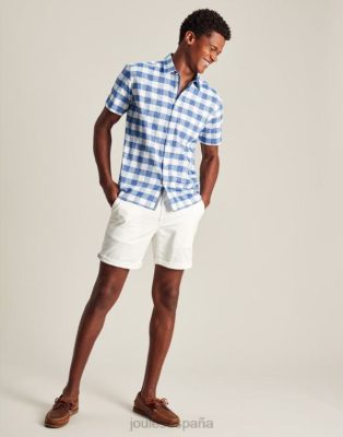 Joules España | Joules shorts tejidos en el muelle NZ402232 blanco hombres