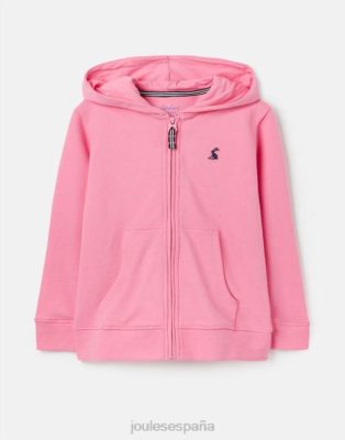 Joules España | Joules sudadera con capucha y cremallera mayday 2-12 años NZ402263 aurora rosa chicas