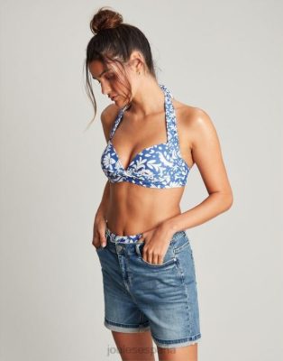 Joules España | Joules top de bikini jazmín NZ402131 mosaico azul mujer