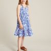 Joules España | Joules vestido juno de punto a capas 2-12 años NZ402317 mariposa azul chicas